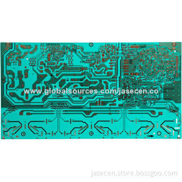 TV LCD single sided PCBs with blue solder mask